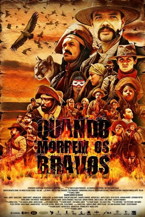 Póster de la película Quando Morrem os Bravos