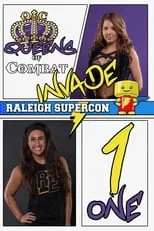 Lindsey Kerecz interpreta a Veda Scott en Queens of Combat Invade Supercon Night 1