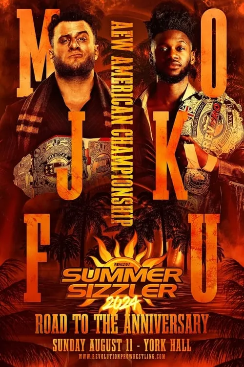 Michael Oku interpreta a Michael Oku en RevPro Summer Sizzler 2024 - Road To The Anniversary