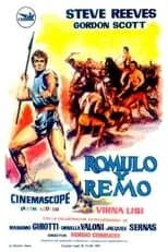 Steve Reeves interpreta a Romulus en Rómulo y Remo