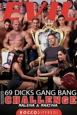 Poster de Rocco's 69 Dicks Gang Bang Challenge: Malena & Martina