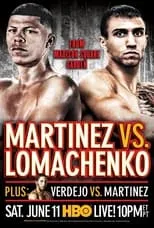 Jean Carlos Rivera es Self en Roman Martinez vs. Vasyl Lomachenko