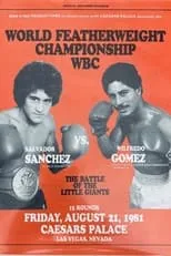 Salvador Sánchez es  en Salvador Sanchez vs. Wilfredo Gomez