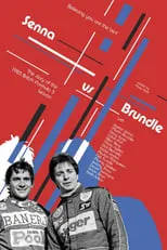 Poster de Senna vs Brundle