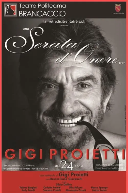 Póster de la película Serata d'Onore: Gigi Proietti