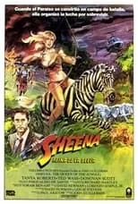 Tanya Roberts interpreta a Sheena en Sheena, reina de la selva