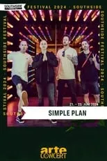 Pierre Bouvier interpreta a Self en Simple Plan - Southside Festival 2024