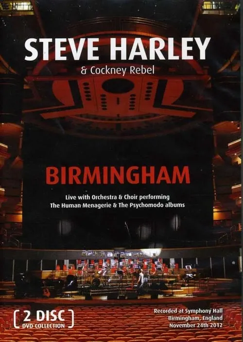 Póster de la película Steve Harley & Cockney Rebel: Birmingham - Live With Orchestra & Choir