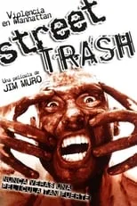 Roy Frumkes interpreta a Melted Businessman en Street Trash: Violencia en Manhattan