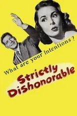 Portada de Strictly Dishonorable