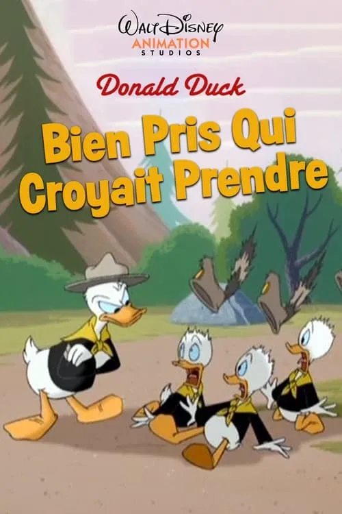 Tony Anselmo interpreta a Donald Duck / Huey / Dewey / Louie en Survival of the Woodchucks