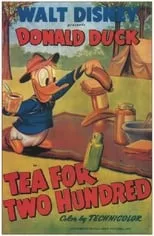 Clarence Nash interpreta a Donald Duck en Té para doscientos