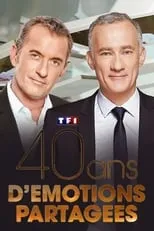 Christophe Dechavanne interpreta a Self en TF1 40 ans d'émotions partagées