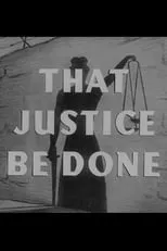 Portada de That Justice Be Done