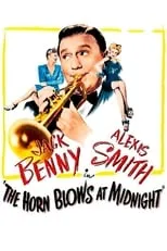 Truman Bradley interpreta a Radio Announcer en The Horn Blows at Midnight