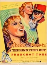 Grace Moore interpreta a Princess Elizabeth / Cissy en The King Steps Out