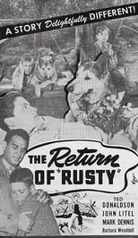 Ted Donaldson interpreta a Danny Mitchell en The Return of Rusty