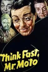 Paul Farrell en la película Think Fast, Mr. Moto