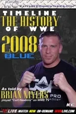 Póster de la película Timeline: The History of WWE – 2008 Blue – As Told By Brian Myers