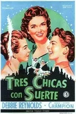 Tom Gallop en la película Tres chicas con suerte