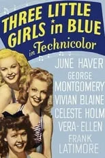 June Haver es Pam Charters en Tres jovencitas vestidas de azul