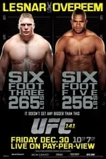 Película UFC 141: Lesnar vs. Overeem