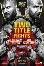 Makwan Amirkhani interpreta a Self en UFC 267: Blachowicz vs. Teixeira