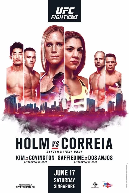 Rolando Dy es Self en UFC Fight Night 111: Holm vs. Correia