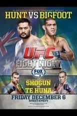 Poster de UFC Fight Night 33: Hunt vs. Bigfoot