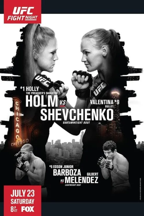 Póster de UFC on Fox 20: Holm vs. Shevchenko