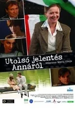 Portada de Utolsó jelentés Annáról