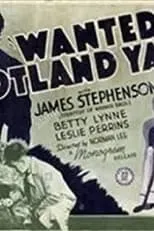 Póster de la película Wanted by Scotland Yard