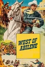 Póster de la película West of Abilene