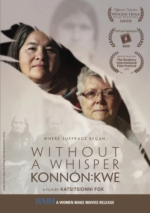 Louise Wahkehrakats:te Herne es Herself en Without a Whisper - Konnón:kwe