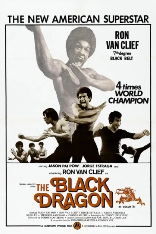 Ron Van Clief interpreta a The Black Dragon en 下南洋