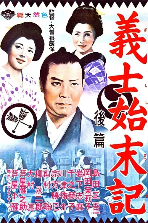 Póster de 義士始末記