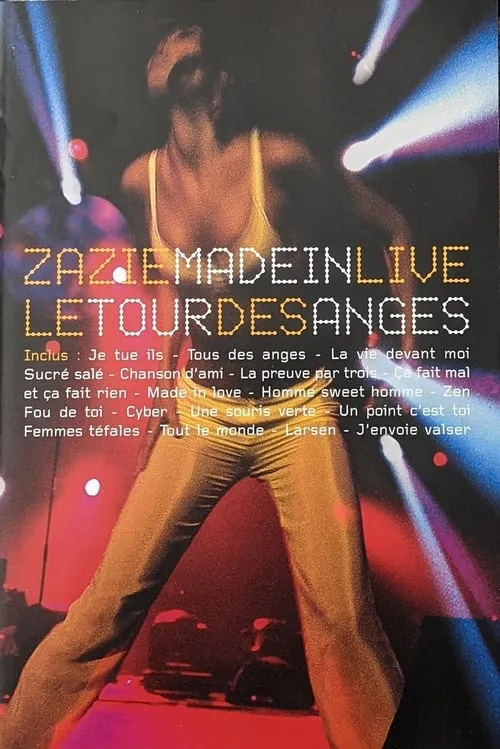 Poster de Zazie : Made in Live - Le Tour des anges