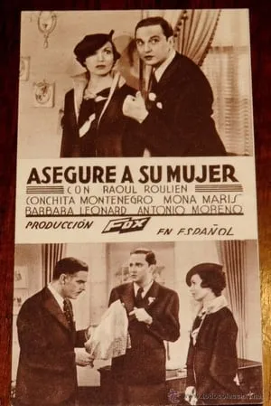 ¡Asegure a su mujer! portada