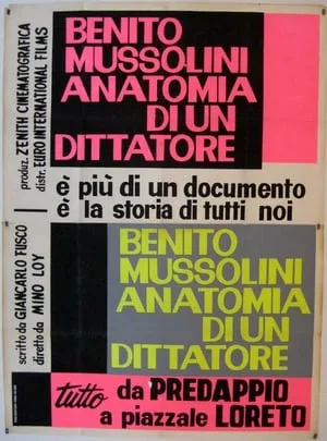 Benito Mussolini, anatomia di un dittatore portada