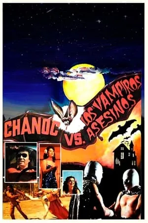 Chanoc y El Hijo del Santo contra los vampiros asesinos portada