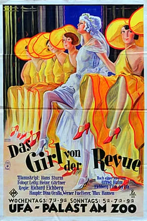 Das Girl von der Revue portada