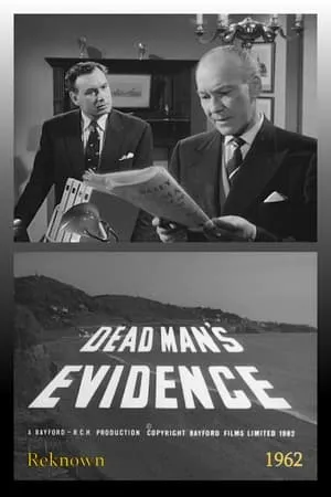 Dead Man's Evidence portada