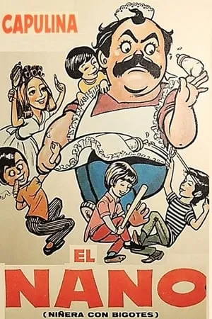 El nano: Niñera con bigotes portada