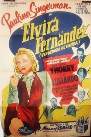 Elvira Fernández, vendedora de tienda portada