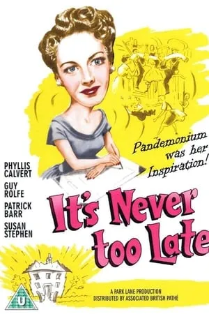 It's Never Too Late portada