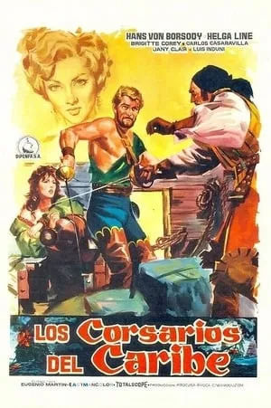 Los corsarios del Caribe portada