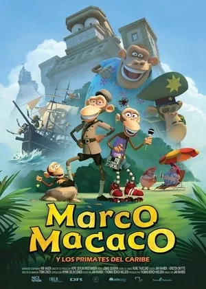 Marco Macaco y los primates del Caribe portada