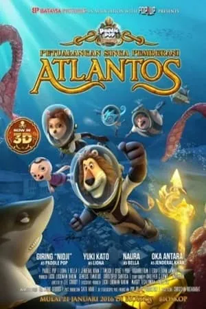 Petualangan Singa Pemberani Atlantos portada