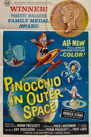 Pinocchio in Outer Space portada