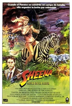 Sheena, reina de la selva portada